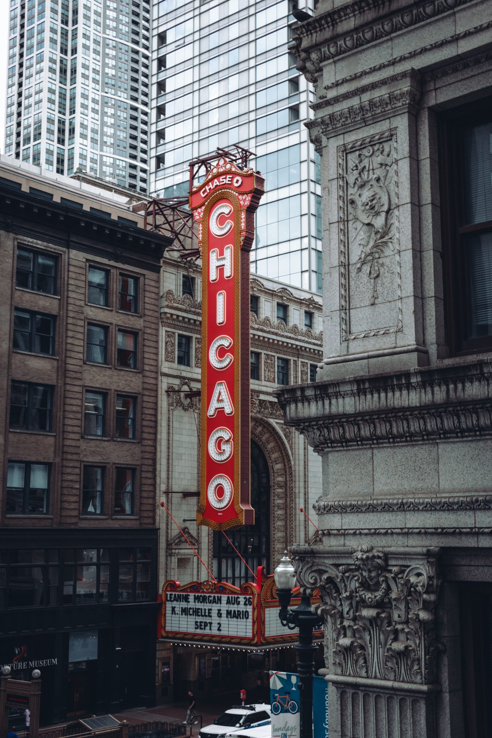Luxury architectural hotels in Chicago USA