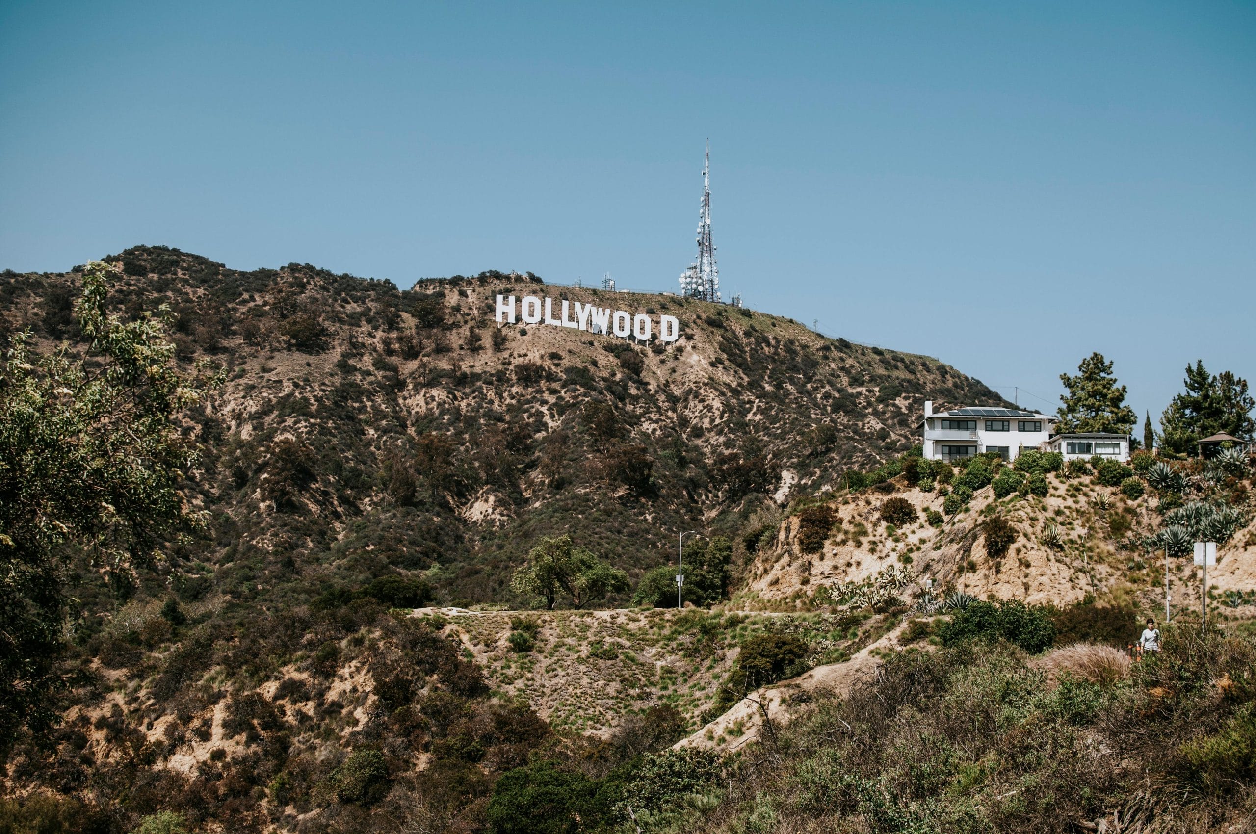 A serene view of luxury Hollywood retreats in Los Angeles.