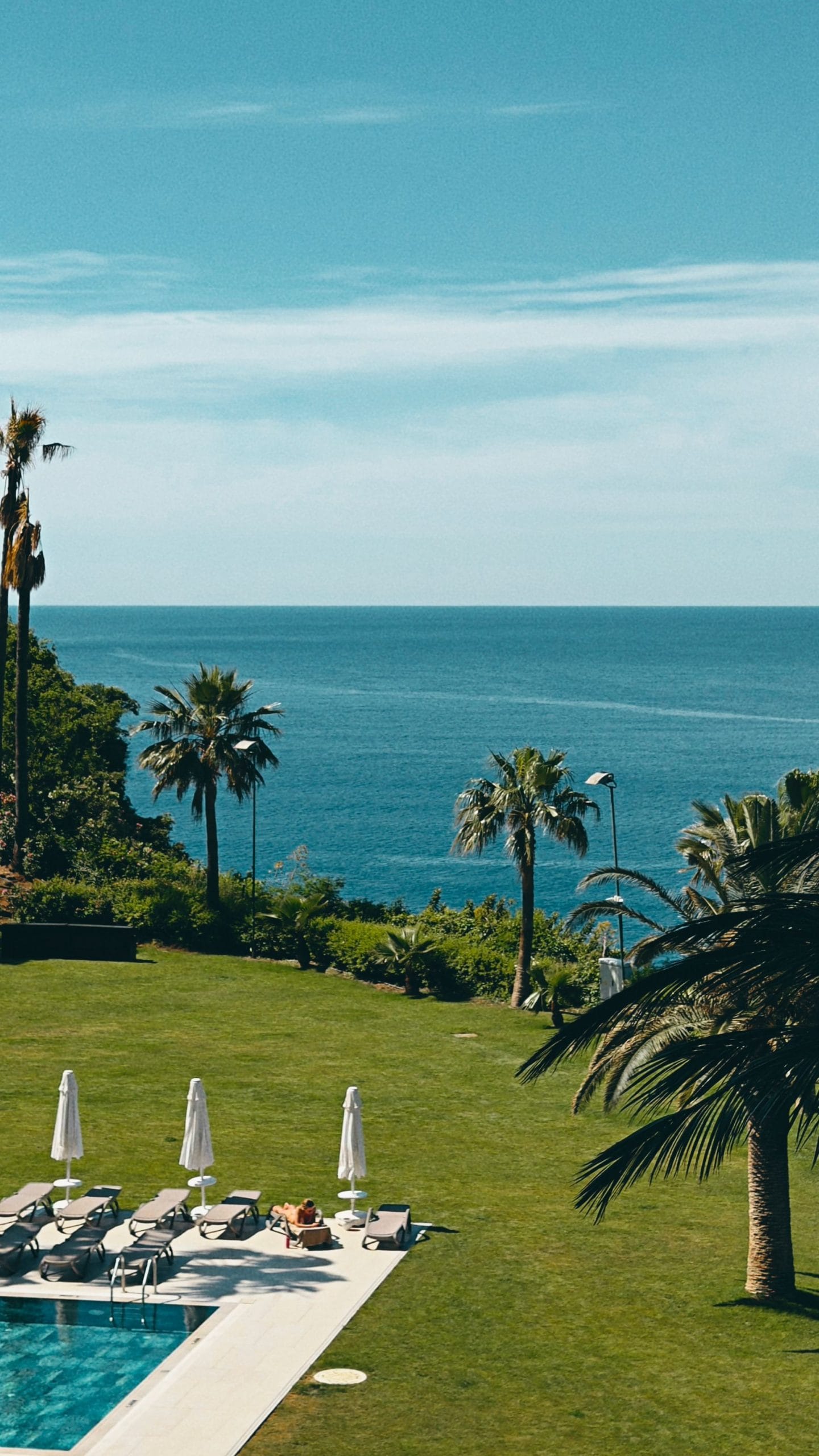 A serene coastal landscape perfect for luxury Mediterranean spring travel.