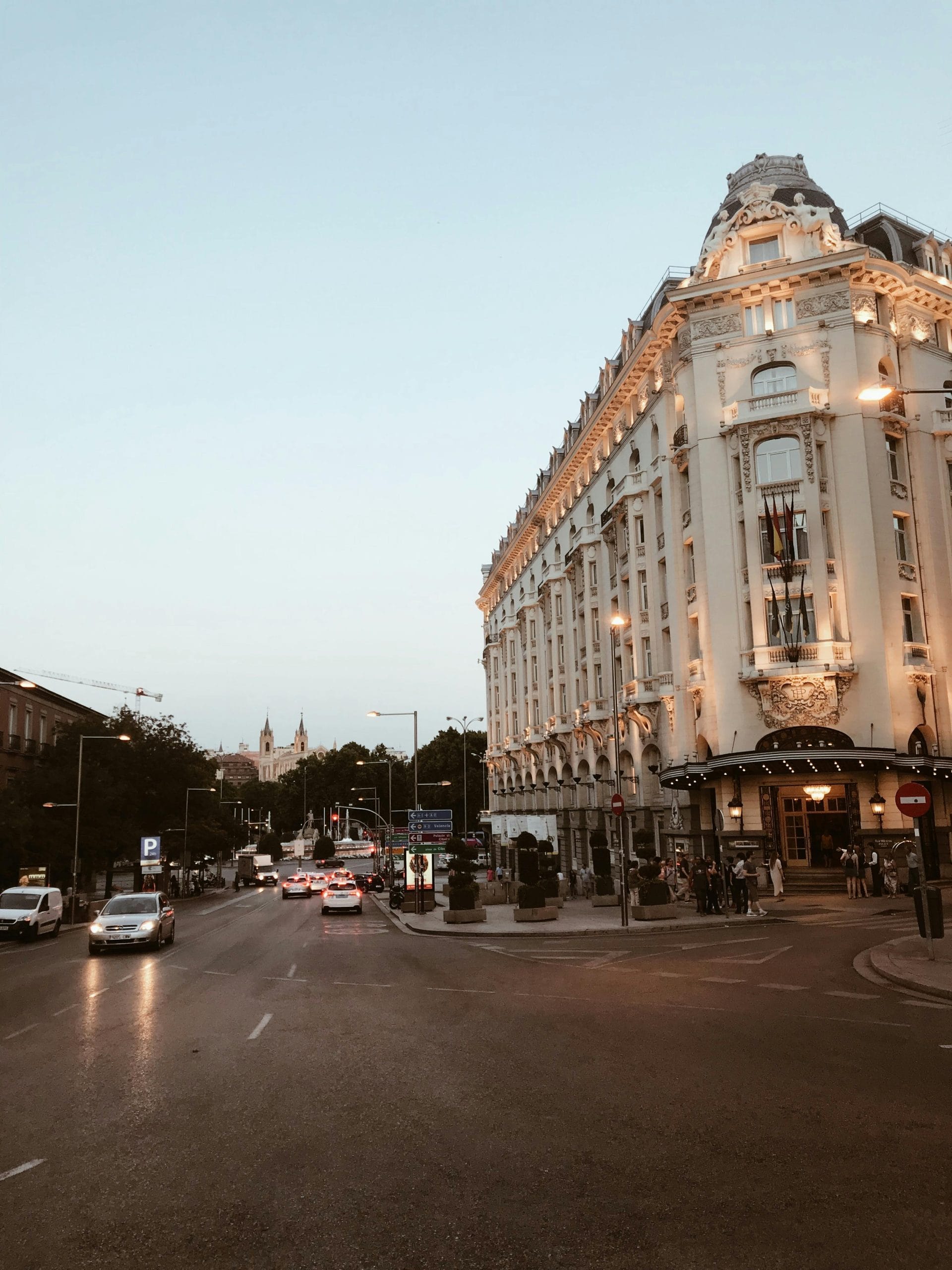 Exploring the Most Refined Luxury Neighborhoods Madrid A view of luxury neighborhoods Madrid with elegant architecture
