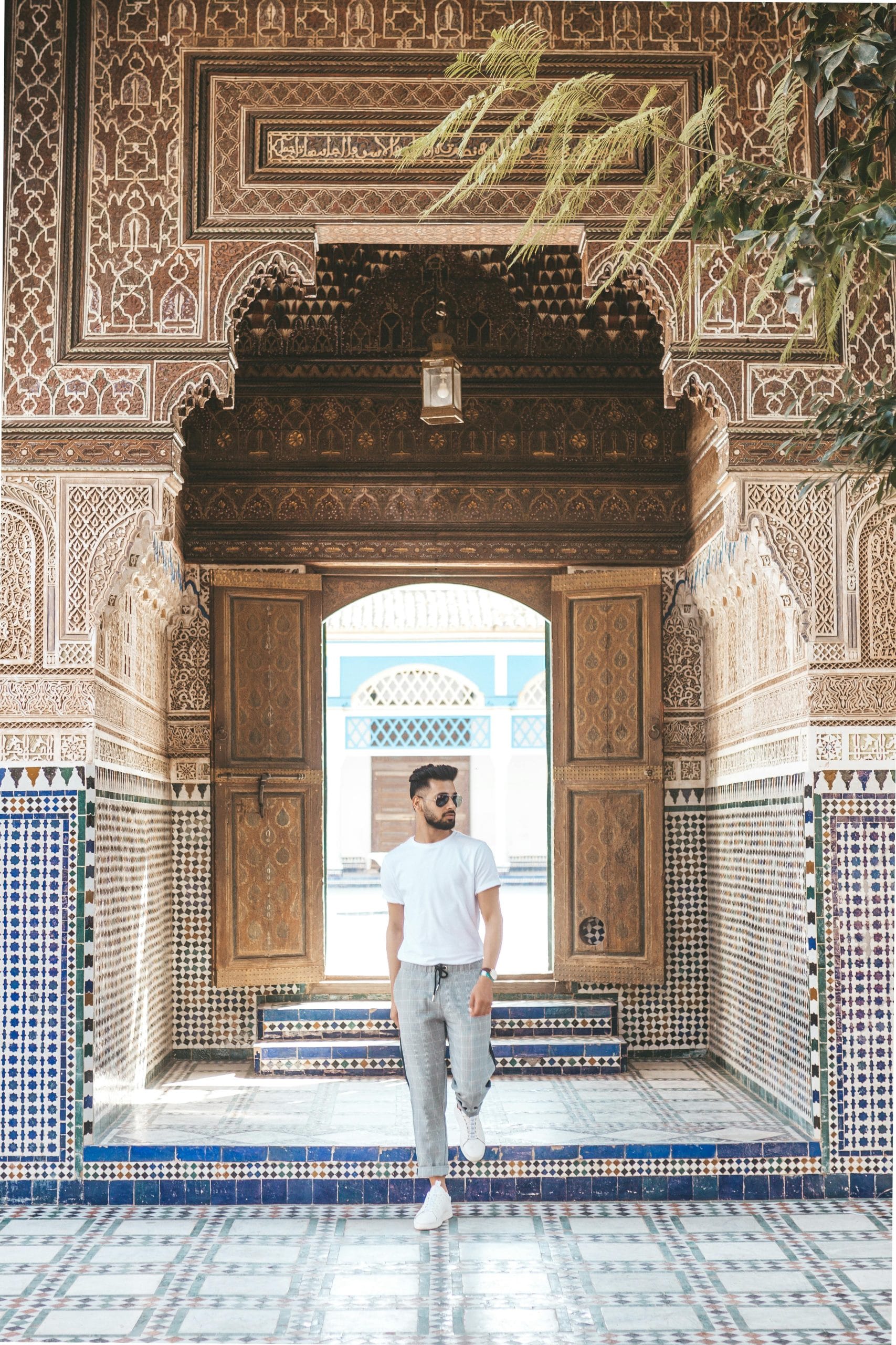 The Art of the Riad: Guide to Luxury Riads Marrakech A serene courtyard in one of the luxury riads Marrakech