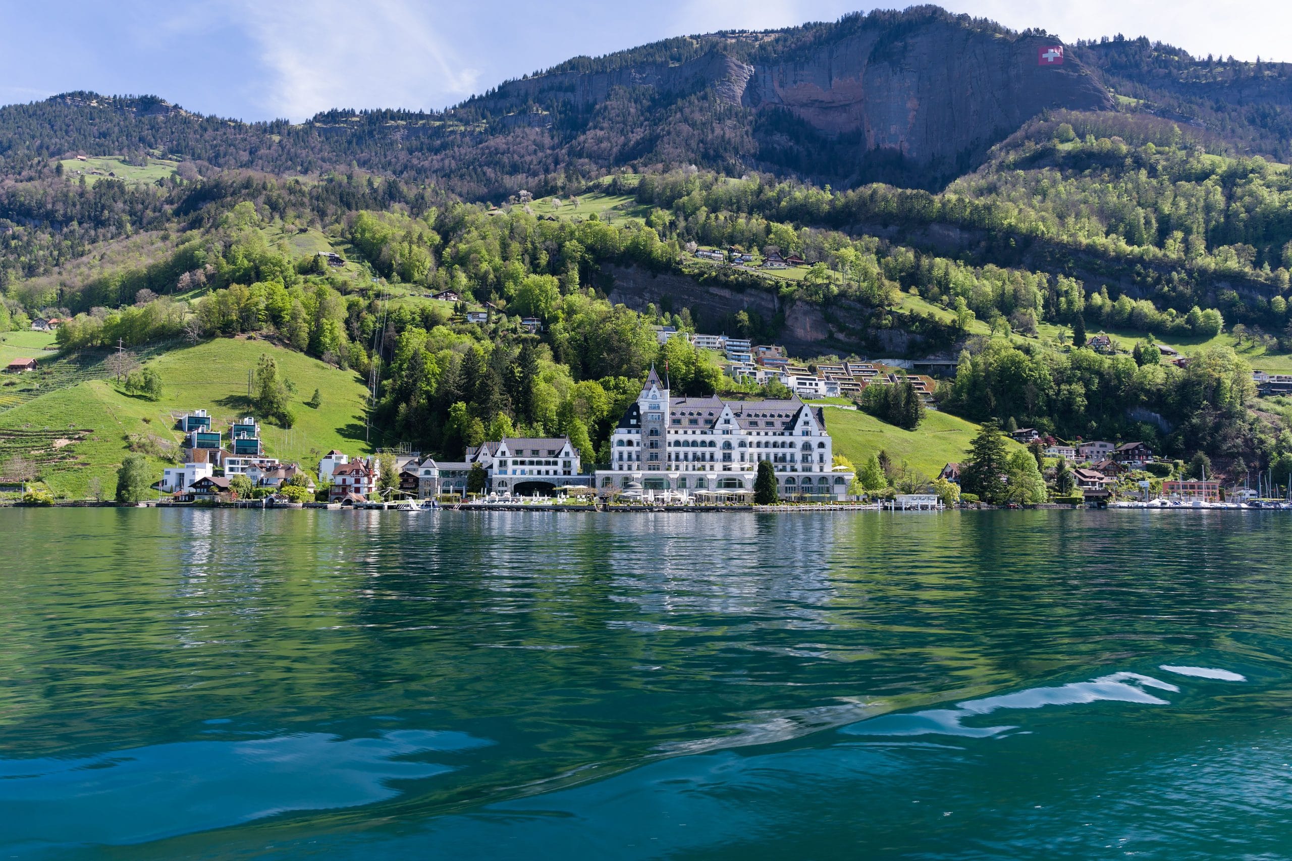 A refined sanctuary among luxury winter chalets Swiss Alps