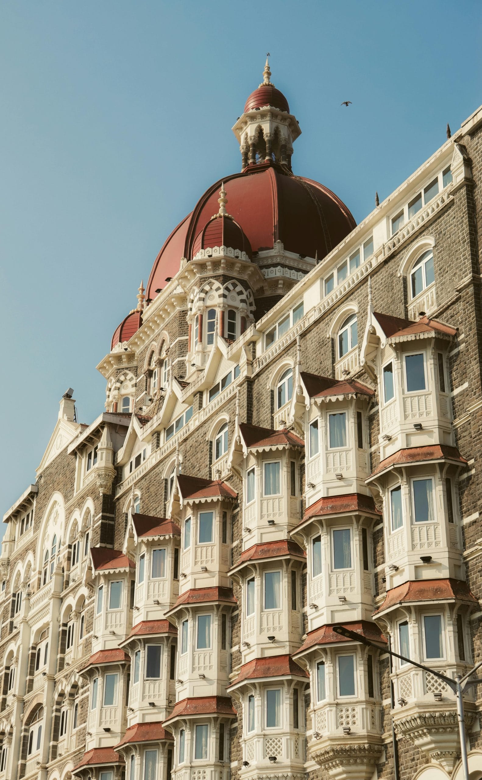 Interior of a Mumbai heritage luxury hotel