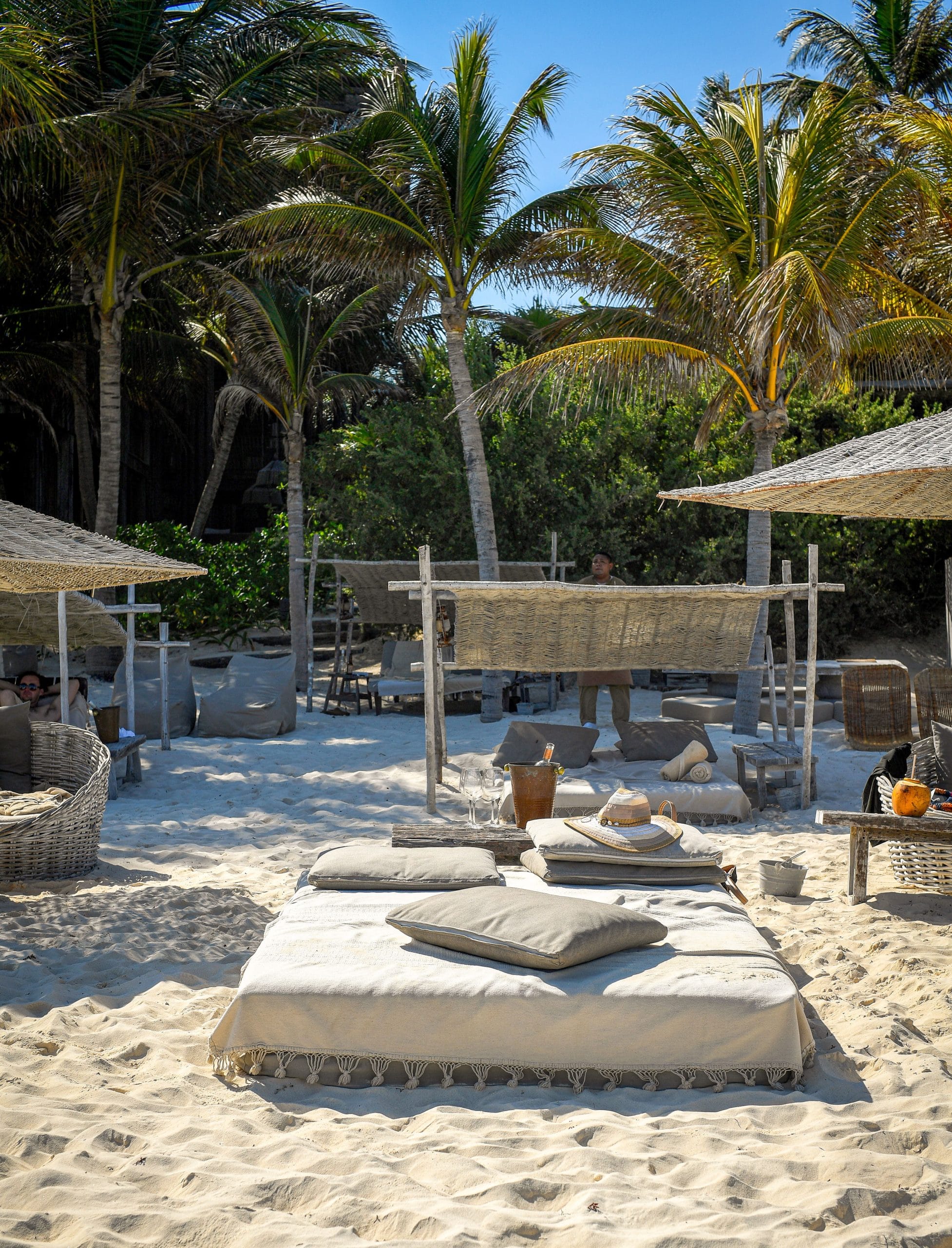 A serene Tulum eco-luxury beachfront retreat