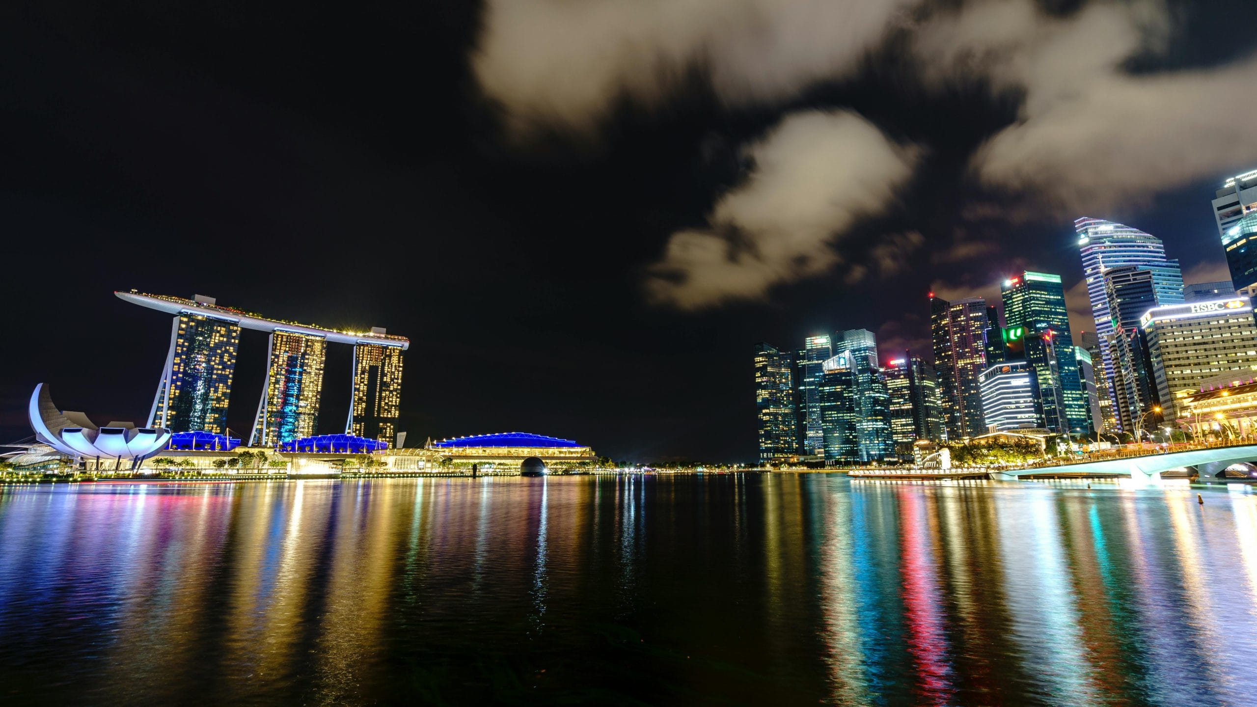 Where to Stay in Singapore: A Guide for First-Time Visitors Luxury cityscape of Singapore's Marina Bay Sands area.