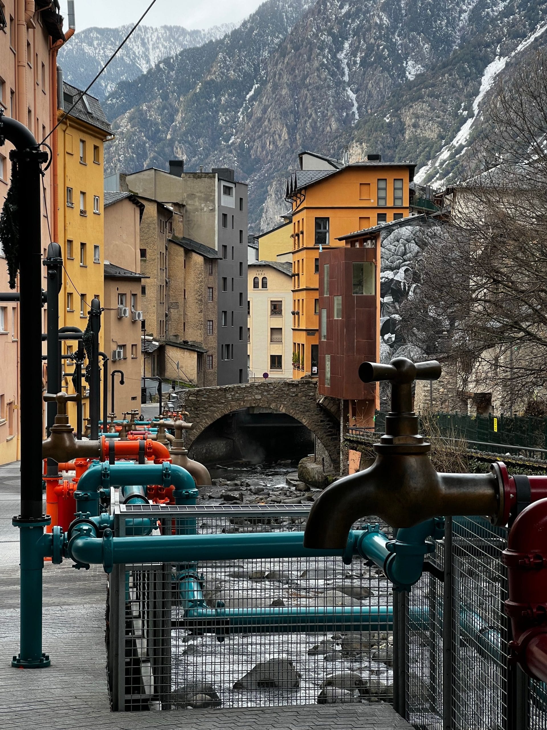 A refined view of Escaldes for an Escaldes travel planning guide