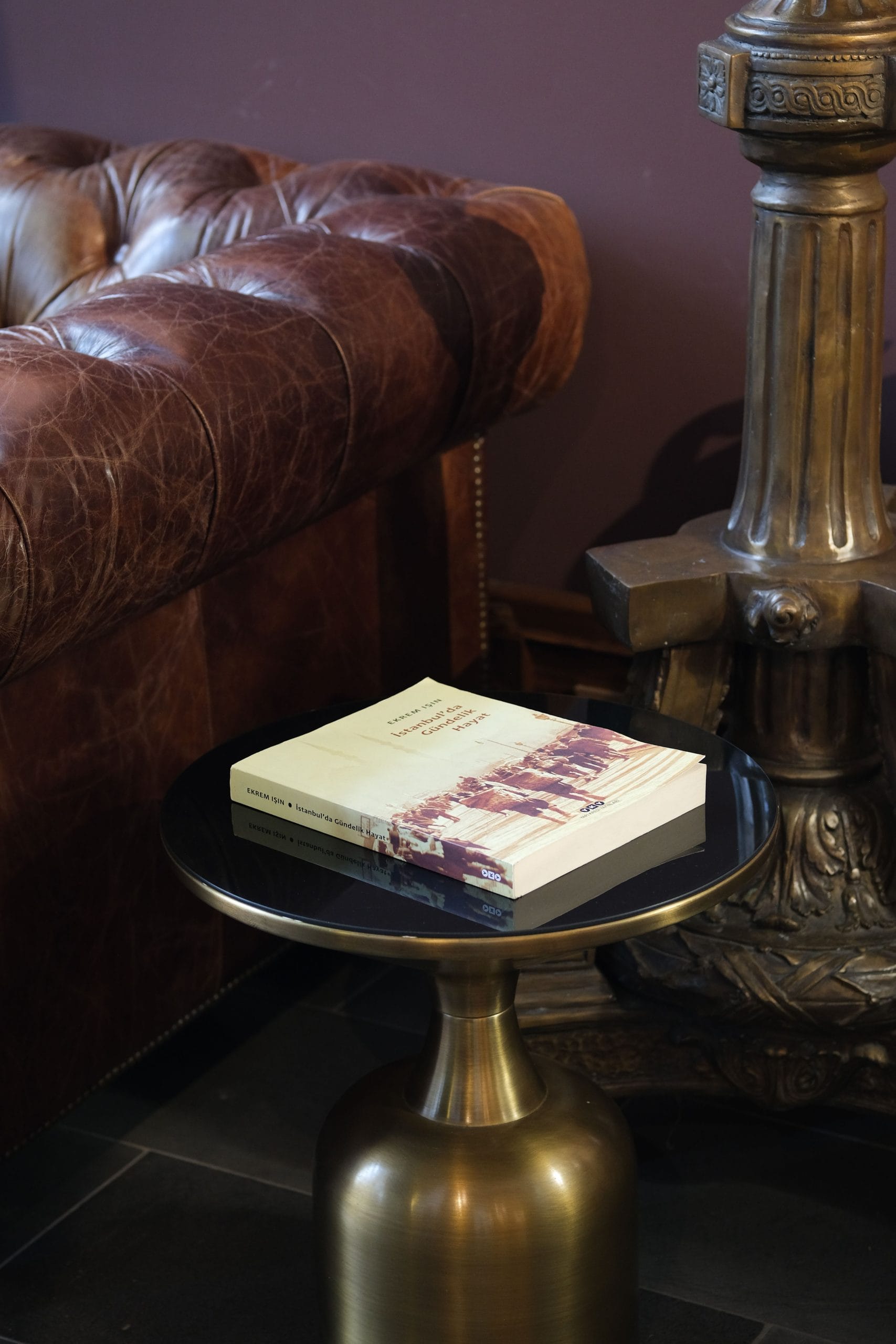 The refined interior of luxury literary hotels