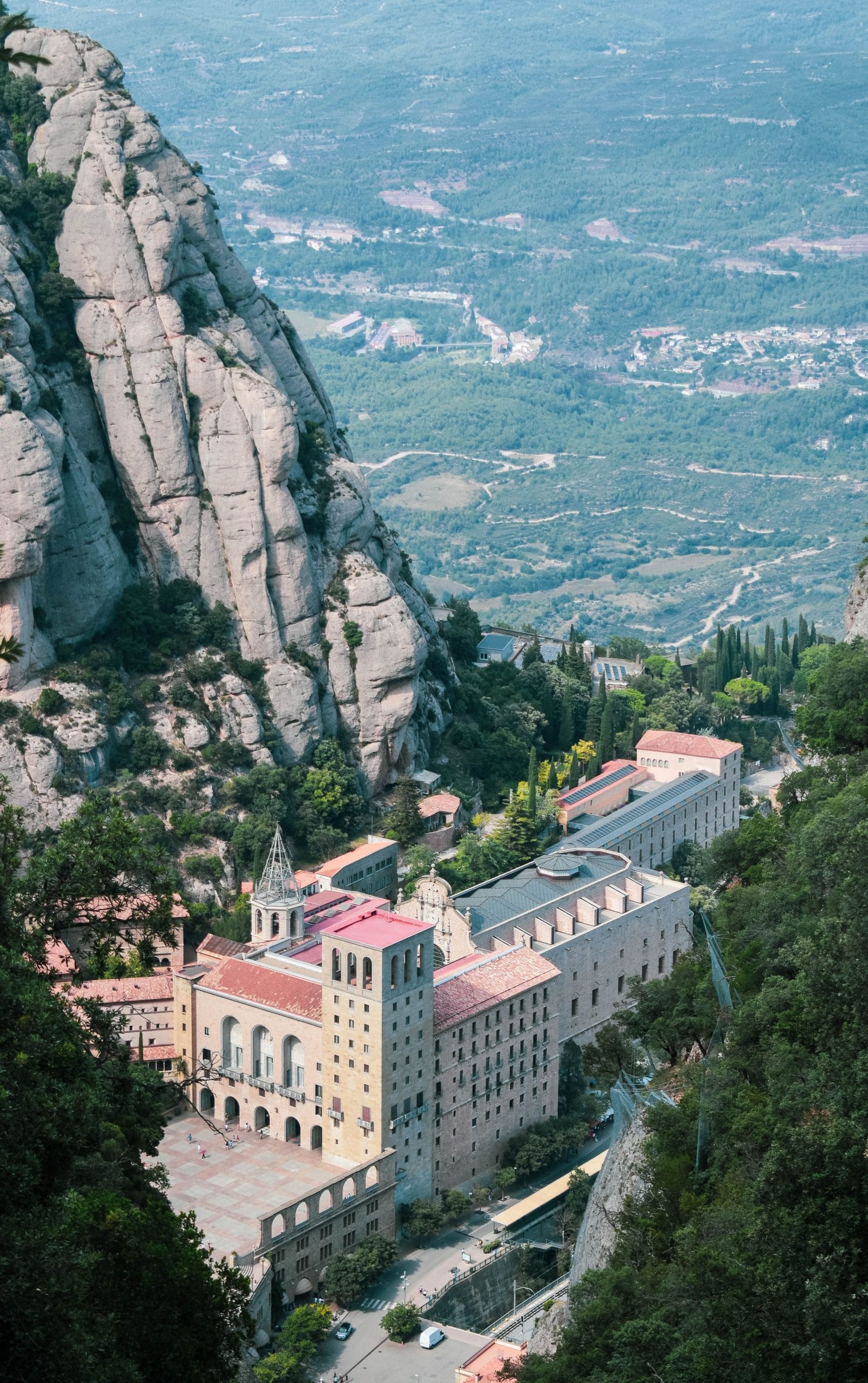 Finding Peace in Europe's Finest Luxury Monastery Hotels A serene courtyard at one of Europe's luxury monastery hotels