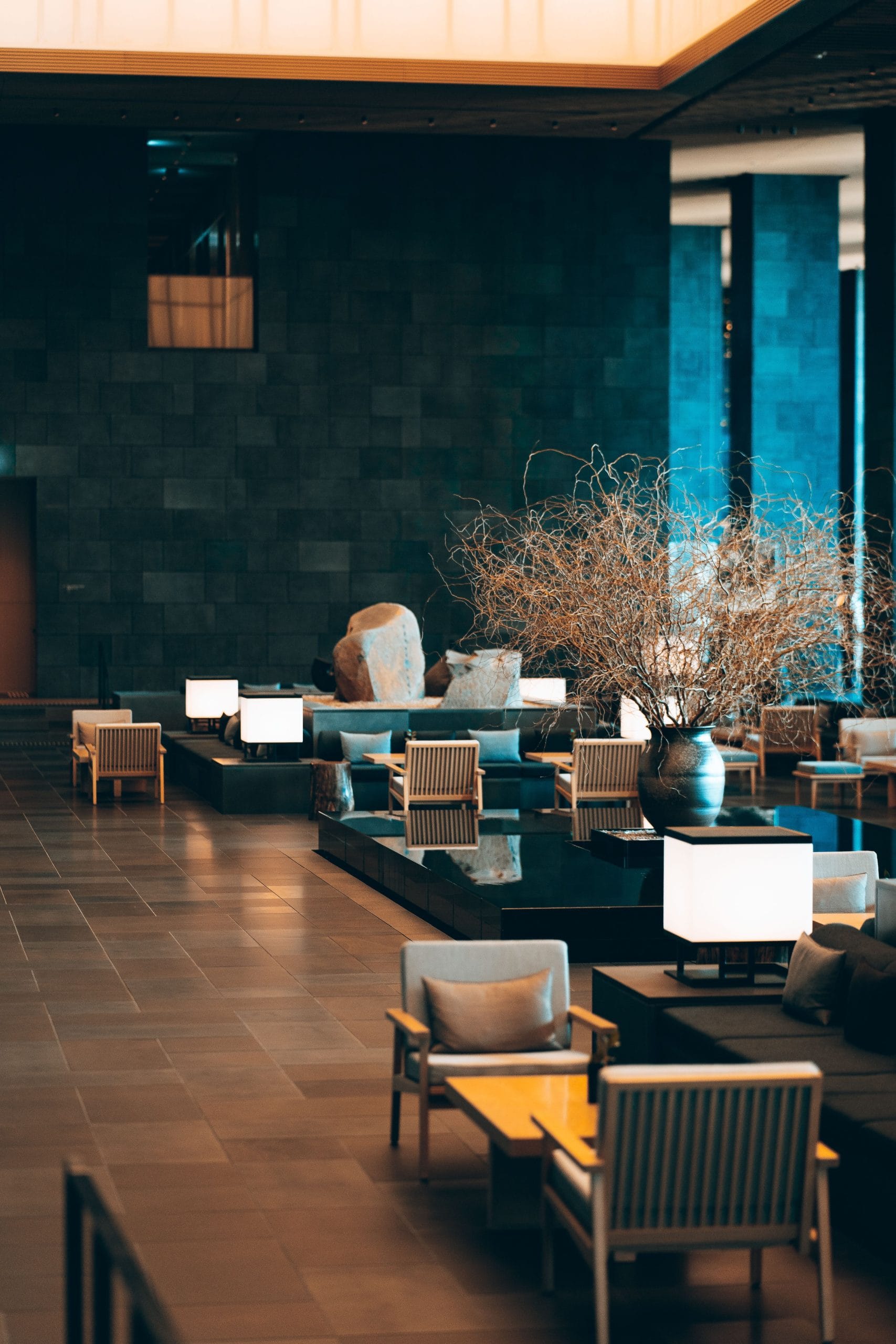 Quietude and luxury ryokans with private onsens in Japan A serene view of luxury ryokans with private onsens overlooking the Japanese coast