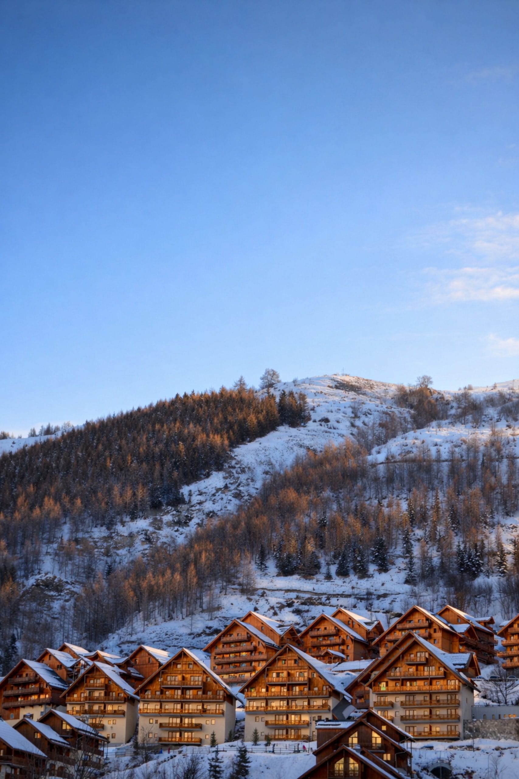 The Best Luxury Ski-In Ski-Out Resorts for Romantic Getaways An elegant view of luxury ski-in ski-out resorts during the golden hour