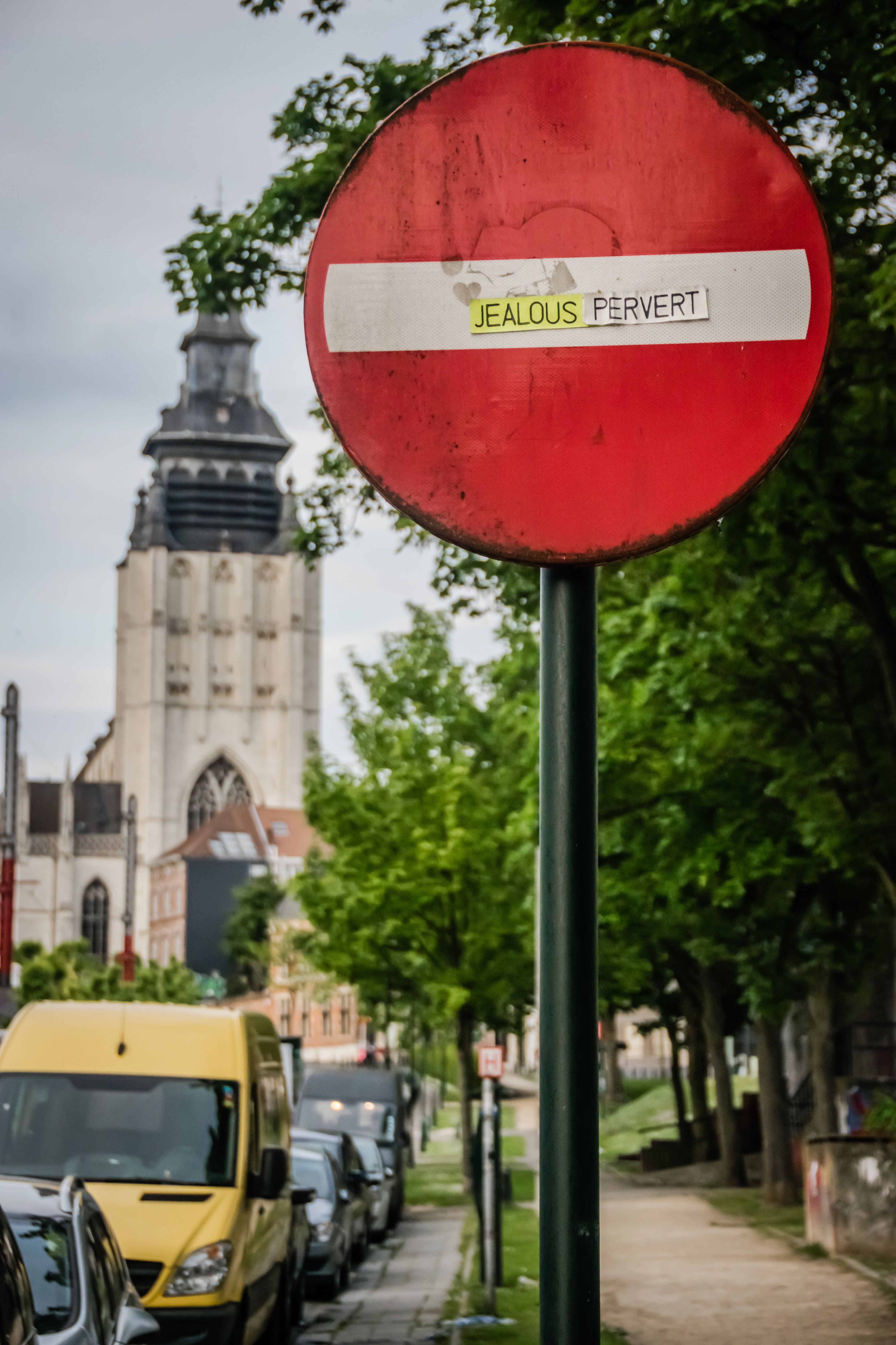 A refined street view representing staying in Aalst Belgium