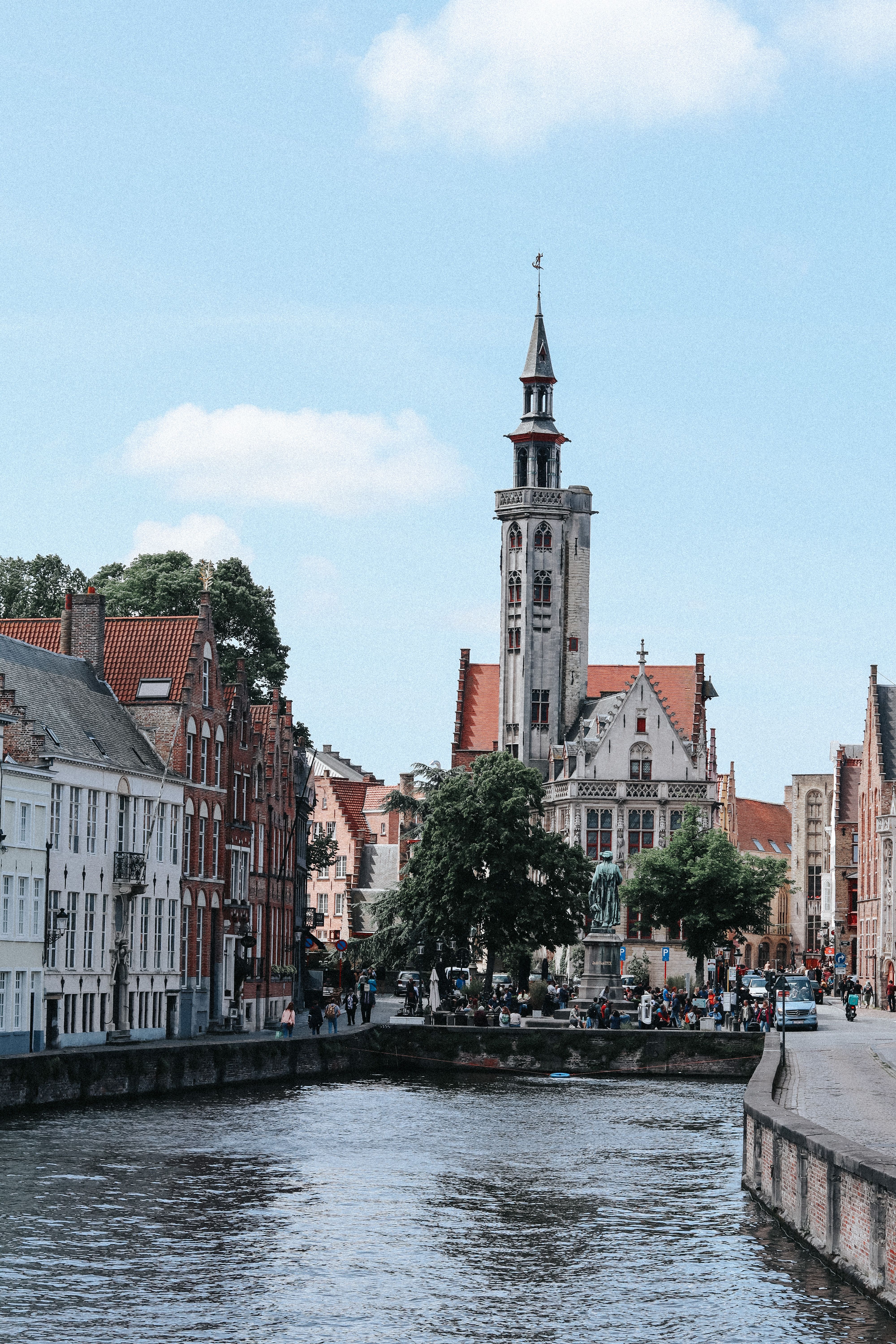 Refined architectural views of Bruges Belgium for boutique stay inspiration