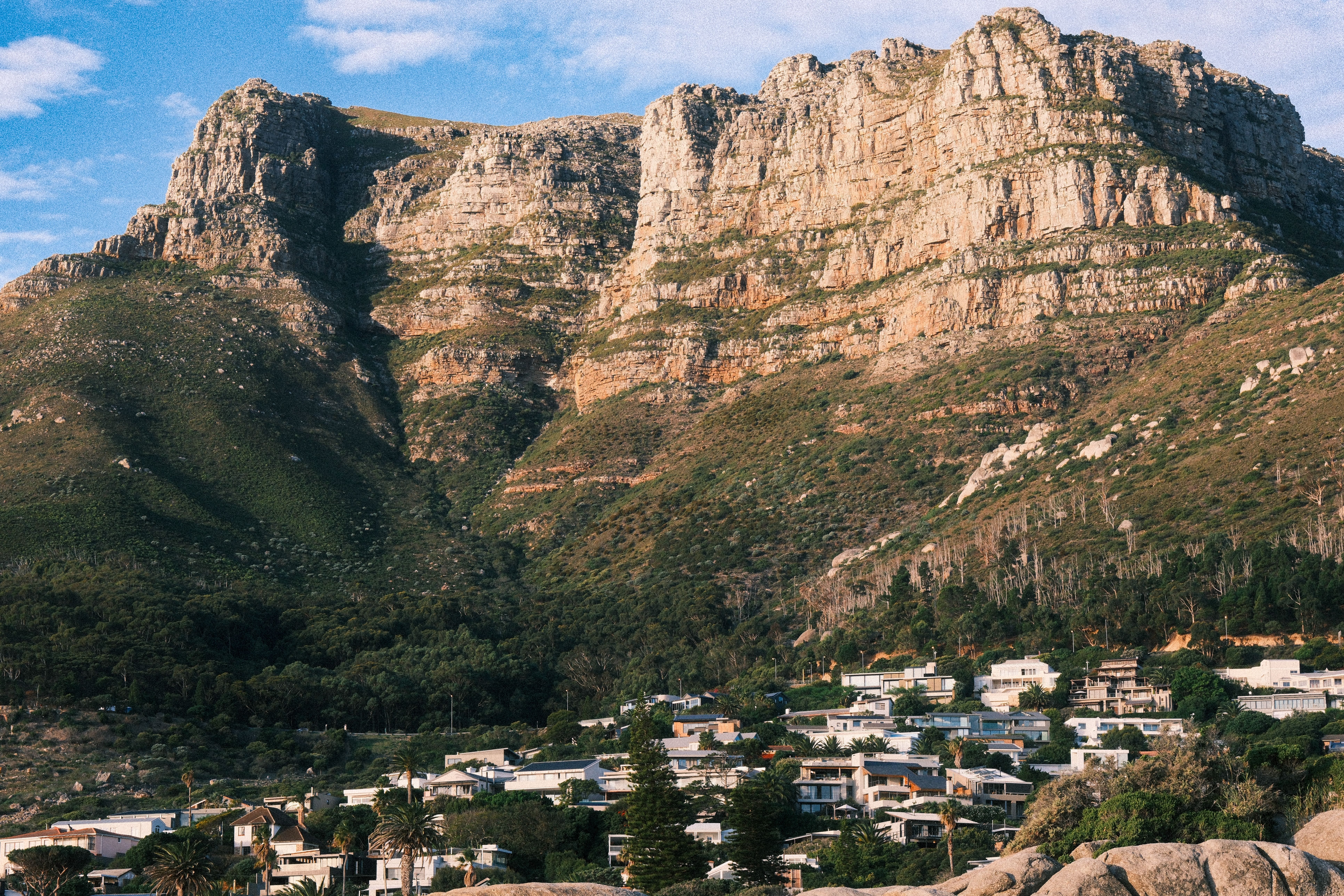 A refined view of Cape Town luxury boutique stays overlooking the coast.