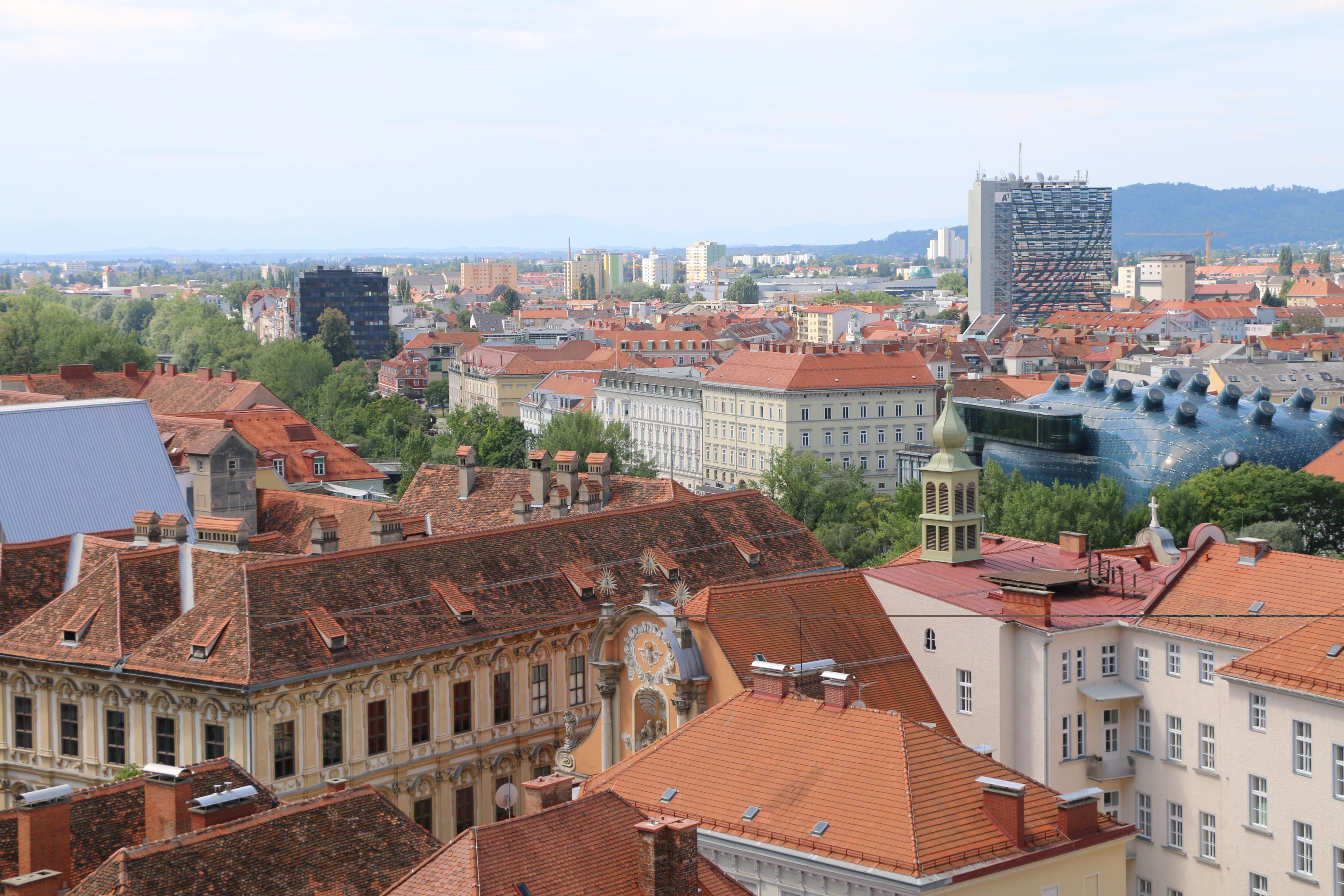 Refined city views and where to stay in Graz Austria