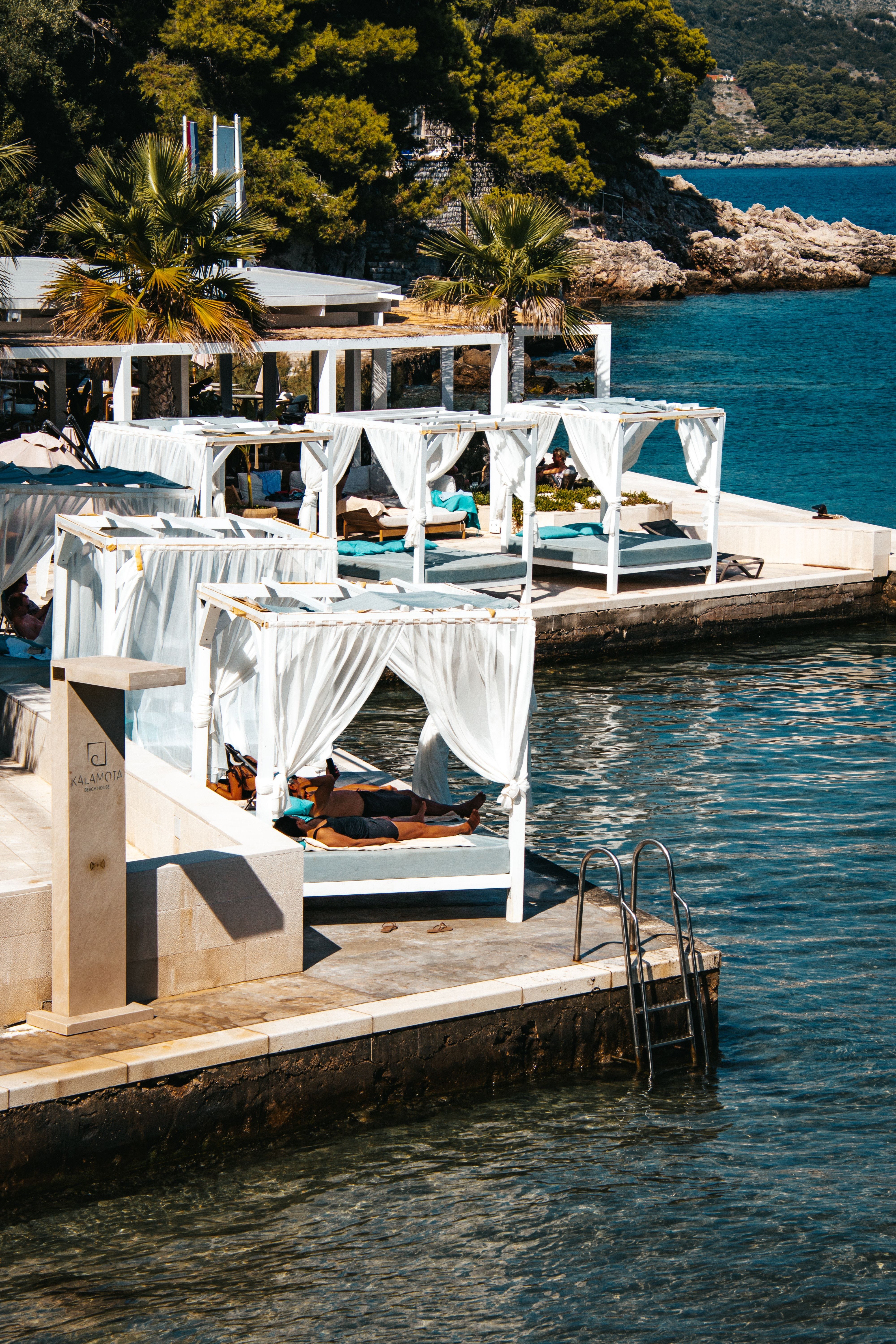 A serene luxury Croatia coastal escape vista