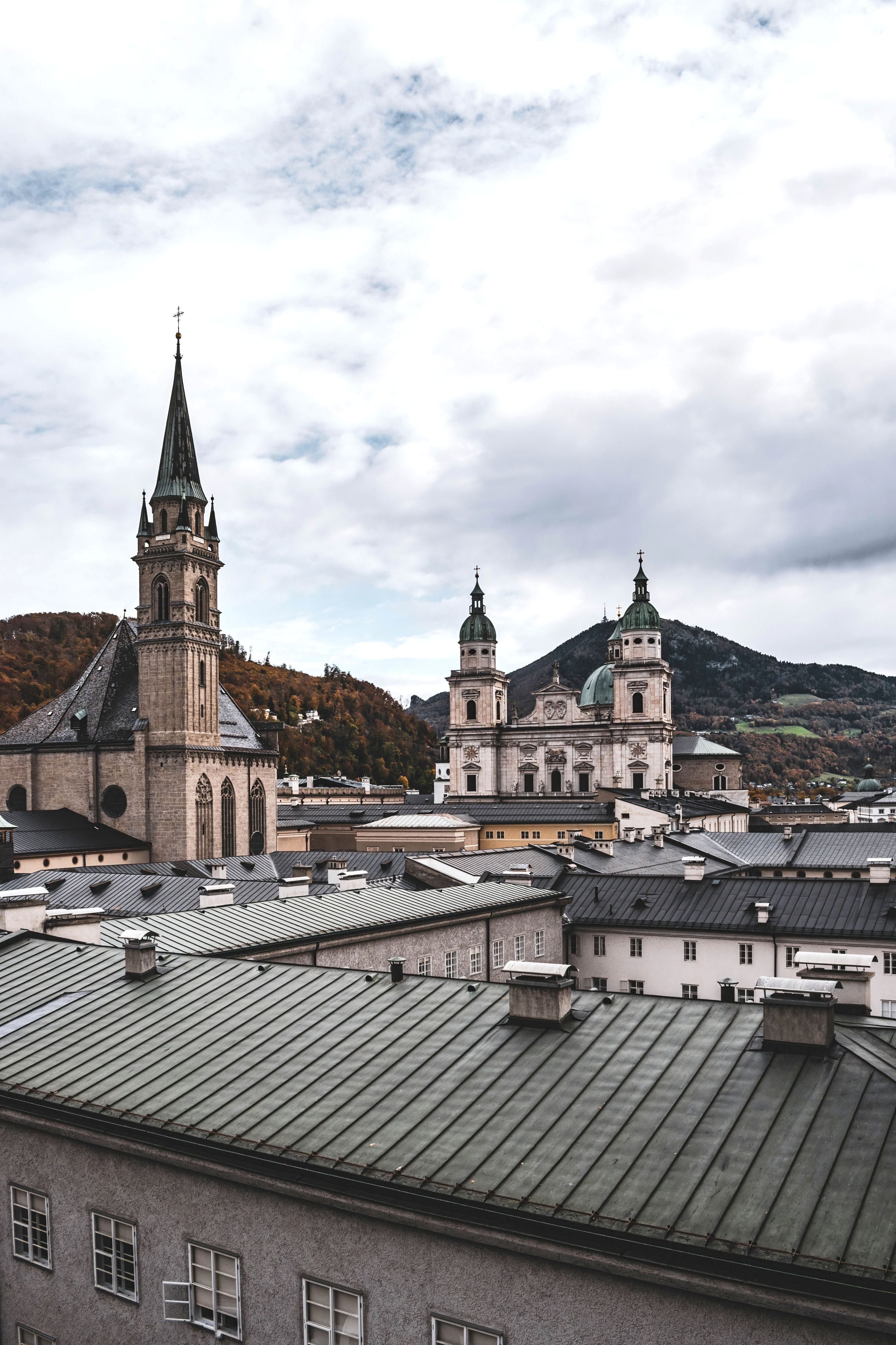 A refined view of the cityscape when staying in Salzburg