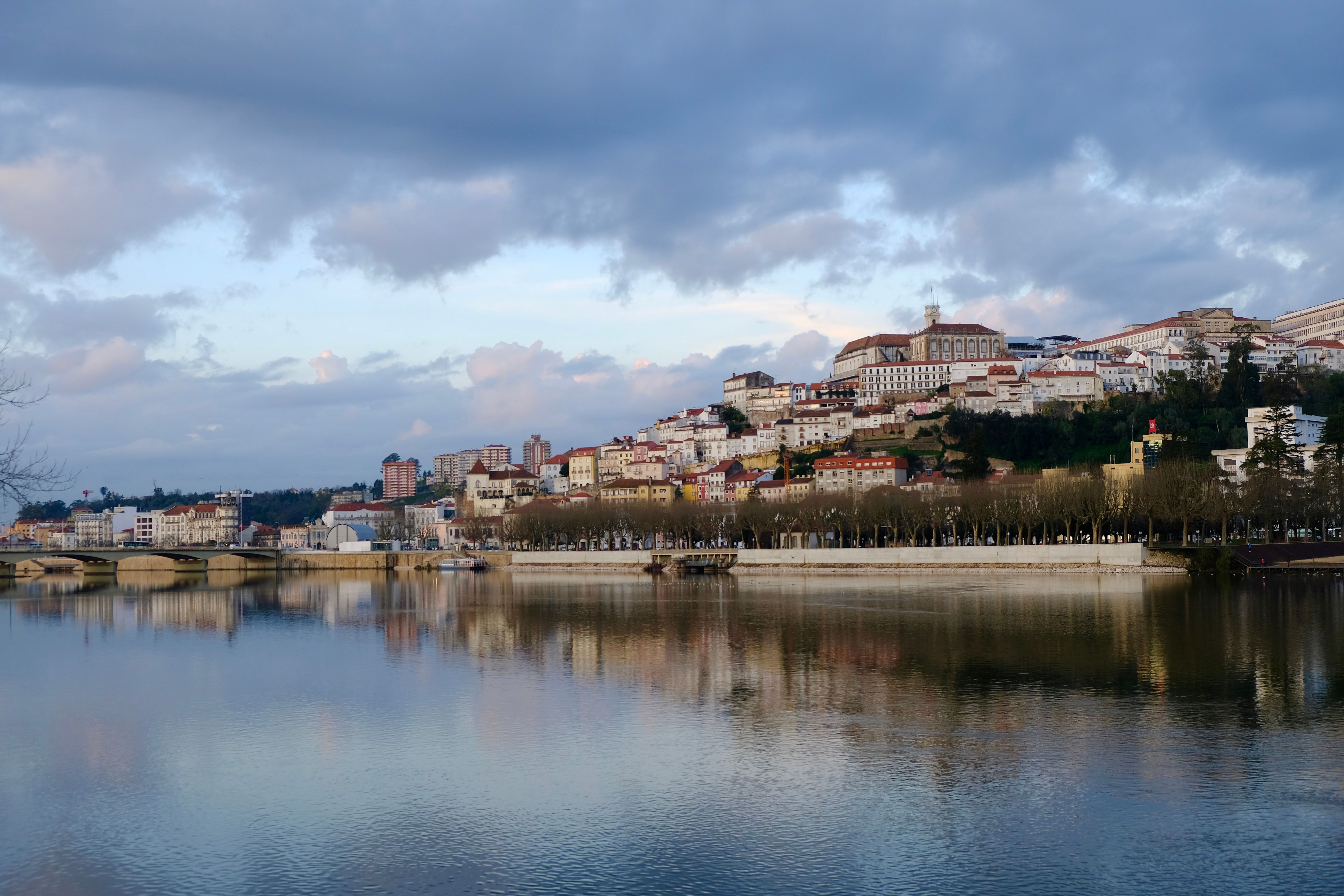 A scenic view of Coimbra Portugal during a refined Coimbra escape