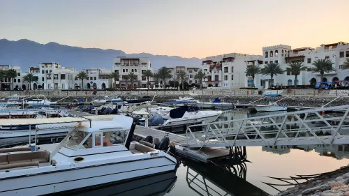 Scenic landscape for Al Hajar Mountains luxury travel