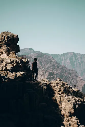 Scenic landscape for Al Hajar Mountains luxury travel