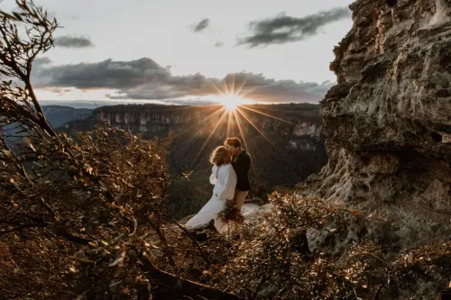 A serene view of Blue Mountains luxury retreats in Australia