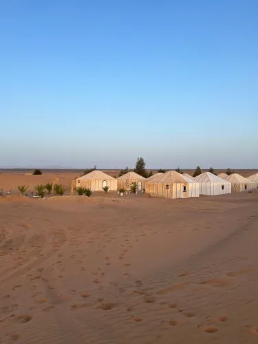 An elegant camp setting for luxury Sahara Desert escapes