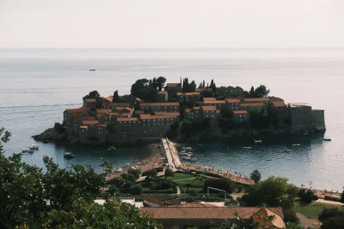 A serene Montenegro romantic luxury escape overlooking the bay
