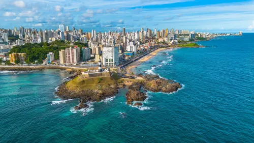 A scenic view of Salvador Brazil for a refined Salvador travel guide