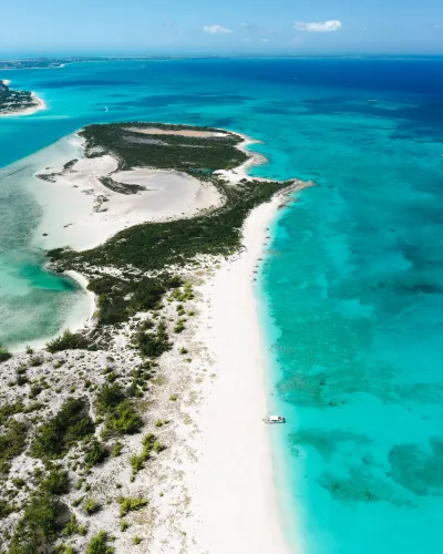 Turks and Caicos luxury retreats coastal view