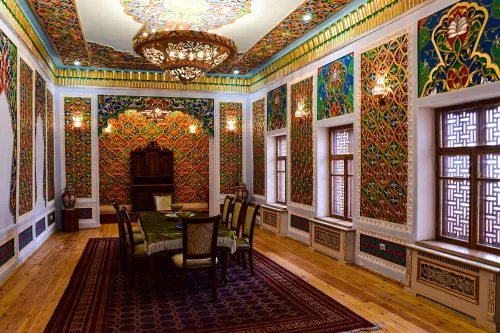 A breathtaking view of Samarkand architecture providing Uzbekistan luxury travel inspiration